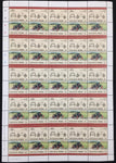 TUVALU Cars Automobiles Sheets x 10 MNH(500 Stamps) BLK47