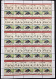 TUVALU Cars Automobiles Sheets x 10 MNH(500 Stamps) BLK47