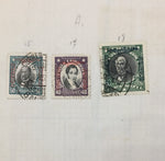 Chile Ecuador Colombia EarlyMH Used Collection on Pages(90+Items) UK3838