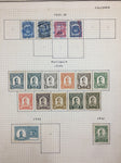 Chile Ecuador Colombia EarlyMH Used Collection on Pages(90+Items) UK3838