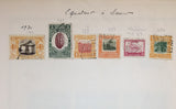 Chile Ecuador Colombia EarlyMH Used Collection on Pages(90+Items) UK3838