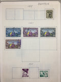 Chile Ecuador Colombia EarlyMH Used Collection on Pages(90+Items) UK3838