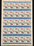 TUVALU Cars Automobiles Sheets x 8 MNH (400 Stamps( BLK48)