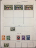 Chile Ecuador Colombia EarlyMH Used Collection on Pages(90+Items) UK3838