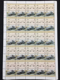 TUVALU Cars Automobiles Sheets x 22 (1100 Stamps) MNH (BLK49)