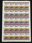 TUVALU Trains Sheets x 6 MNH(300 Stamps) (BLK51)