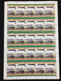 TUVALU Trains Sheets x 6 MNH(300 Stamps) (BLK51)