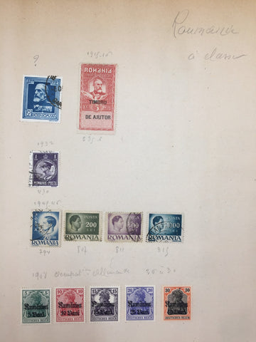 Romania Early/Mid MH Used Collection(Apx 120+Items) UK3844