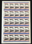 TUVALU Imperf Perf Train Sheets x 8 MNH(400 Stamps) BLK57