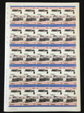 TUVALU Imperf Perf Train Sheets x 8 MNH(400 Stamps) BLK57