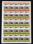 TUVALU Imperf Perf Train Sheets x 8 MNH(400 Stamps) BLK57
