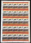 TUVALU Trains Locomotives Sheets x 12 MNH(600 Stamps) BLK58