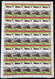 TUVALU Trains Locomotives Sheets x 12 MNH(600 Stamps) BLK58
