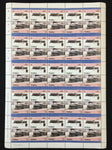 TUVALU Trains Locomotives Sheets x 12 MNH(600 Stamps) BLK58