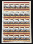 TUVALU Trains Locomotives Sheets x 12 MNH(600 Stamps) BLK58