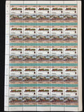 TUVALU Trains Locomotives Sheets x 12 MNH(600 Stamps) BLK58