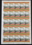 TUVALU Trains Locomotives Sheets x 12 MNH(600 Stamps) BLK58