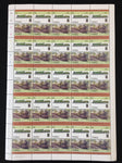TUVALU Trains Sheets x 8 MNH(400 Stamps) BLK60