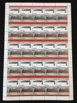 TUVALU Trains Sheets x 8 MNH(400 Stamps) BLK60