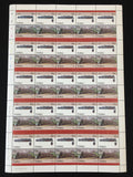 TUVALU Trains Sheets x 8 MNH(400 Stamps) BLK60