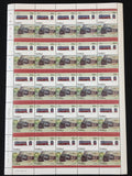 TUVALU Trains Sheets x 8 MNH(400 Stamps) BLK60