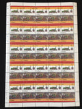 TUVALU Trains Sheets x 8 MNH(400 Stamps) BLK60