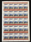 TUVALU Trains Sheets x 8 MNH(400 Stamps) BLK60