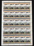 TUVALU Trains Sheets x 8 MNH(400 Stamps) BLK60