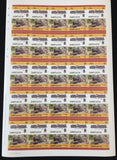 ST LUCIA Trains Locomotives Imperf Perf Sheets MNH x 16(800 Stamps) BLK61 )