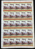 ST LUCIA Trains Locomotives Imperf Perf Sheets MNH x 16(800 Stamps) BLK61 )