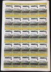 ST LUCIA Trains Locomotives Imperf Perf Sheets MNH x 16(800 Stamps) BLK61 )