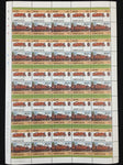 ST LUCIA Trains Locomotives Sheets x 8(400 Stamps)BLK63 )