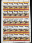 ST LUCIA Trains Locomotives Sheets x 8(400 Stamps)BLK63 )