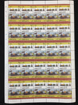 ST LUCIA Trains Locomotives Sheets x 8(400 Stamps)BLK63 )
