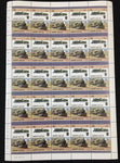 ST LUCIA Trains Locomotives Sheets x 8(400 Stamps)BLK63 )