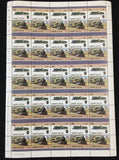 ST LUCIA Trains Locomotives Sheets x 8(400 Stamps)BLK63 )