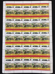 ST LUCIA Trains Locomotives Sheets x 8(400 Stamps)BLK63 )