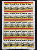 ST LUCIA Trains Locomotives Sheets x 8(400 Stamps)BLK63 )