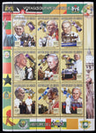 NIGER Pope John Paul Religion Sheets x 10 MNH( UK3858
