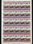 ST LUCIA Trains Locomotives Sheets x 8(400 Stamps)BLK63 )