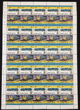 ST LUCIA Trains Locomotives Sheets x 8 MNH (400 Stamps) BLK65