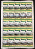 ST LUCIA Trains Locomotives Sheets x 8 MNH (BLK66 )