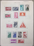 Monaco 1890s/1950s Used MH Collection on Pages(Apx 250 Items) UK4008