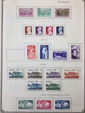 Monaco 1920s/40s Used MH Collection on Pages(Apx 150 Items) UK4009