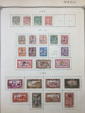 French Cols. Maroc  Used MH 1902/40s M&U Collection on Pages(160+Items)UK4013