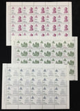 Vatican 1980s/90s Religion Space Art Sheets x 19 MNH  UK4065
