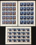 Vatican 1980s/90s Religion Space Art Sheets x 19 MNH  UK4065