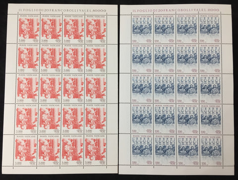 Vatican 1988 Art  Full Sheet MNH x19 (380 stamps) EP45