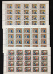 Vatican 1990s MNH 12 full sheets + 18 mini + 6 pairs (270 stamps) EP52