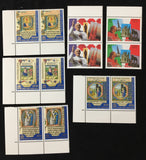 Vatican 1990s MNH 12 full sheets + 18 mini + 6 pairs (270 stamps) EP52